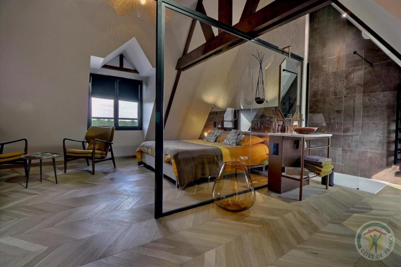 Bed and Breakfast Manoir De La Droulinais Bruz Esterno foto